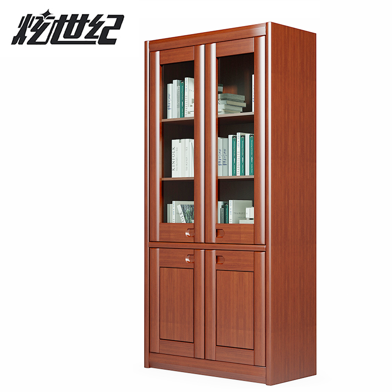 炫世紀(jì)木質(zhì)二門書(shū)柜900*400*2100 AH015 個(gè)